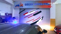 'Göçük düzeltme' dükkanına baskın! Kepengi kaldıran polis şaşkına döndü