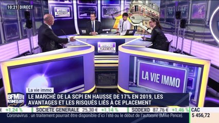 Frédéric Puzin (Corum AM) : Le marché de la SCPI en hausse de 17% en 2019, les avantages et les risques liés à ce placement - 03/03