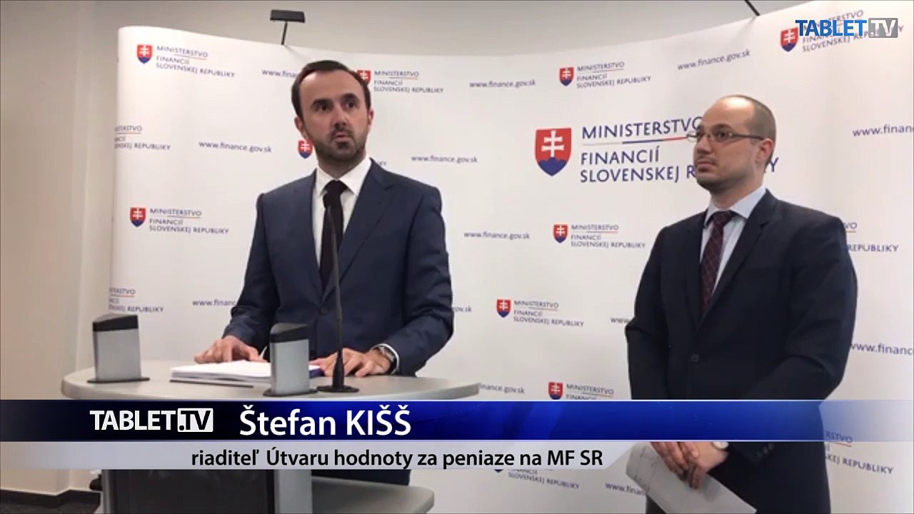 ZÁZNAM: TK Ministerstva financií SR