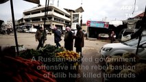 Syrians in Idlib province react to Turkey-Russia truce deal