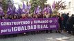 CCOO y UGT se concentran en Badajoz por la igualdad real
