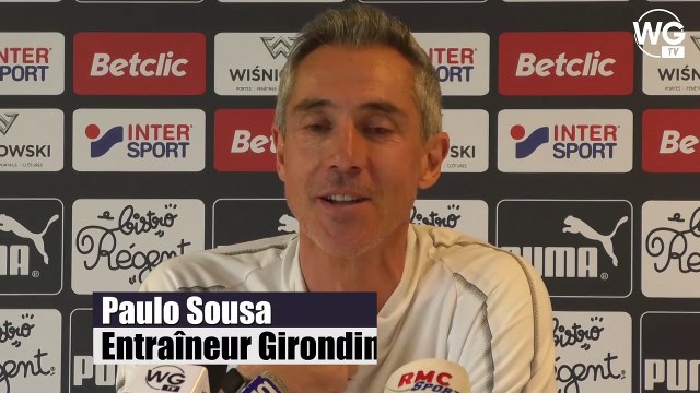 Paulo Sousa fait le bilan de sa première année aux Girondins