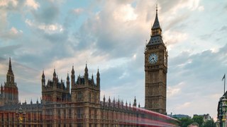 Stock Video - A timelapse of the Big Ben Tower of London - Stock Video Footage