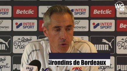 Paulo Sousa  : "J'ai eu une réunion avec Eduardo Macia qui m'a présenté certaines choses"