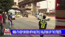 MMDA to keep drivers with multiple violations off the streets