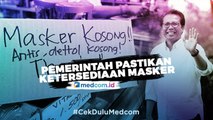 Pemerintah Pastikan ketersediaan Masker dan Antiseptik