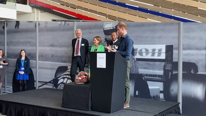 Prince Harry officially opens The Silverstone Experience