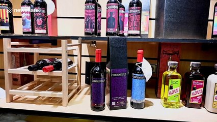 Shop in Spain sells coronavirus themed wine that comes with free face mask