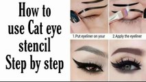 Cat eye Review | How to use cat eye stencil | - Do They Work? || By Mansi-Loves-Fashion