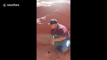 This amazing tour guide visually explains how canyons are formed in Arizona