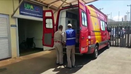 Ciclista é encaminhado ao hospital ao sofrer queda na Av. Carlos Gomes