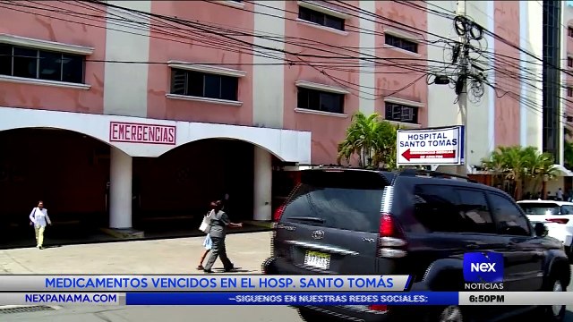 Medicamentos vencidos en el hospital Santo Tomas - Nex Noticias