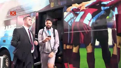 Trabzonspor kafilesi Gaziantep'te