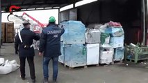 Alessandria - Traffico di rifiuti ''Raee'' verso l'Africa blit del Noe (06.03.20)