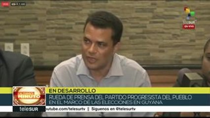 Partido del Pueblo de Guyana denuncia intento de fraude electoral