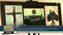 Sirios y palestinos recuerdan con agradecimiento al comandante Chávez