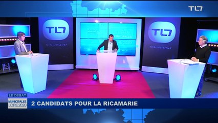 Municipales : 2 candidats à La Ricamarie débatent sur TL7.