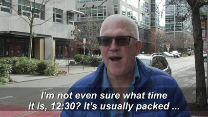 'It feels like a ghost town': coronavirus alters daily life in Seattle