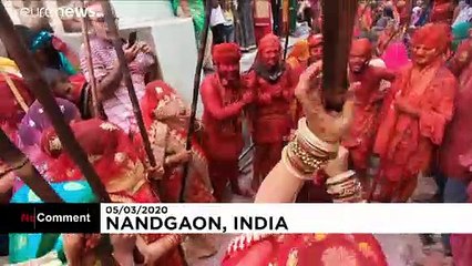 Ινδία: Τεράστια συμμετοχή στο Χόλι, παρά τον COVID-19