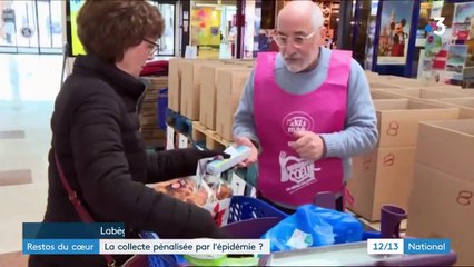 Covid-19 : la collecte de dons des Restos du Cœur perturbée