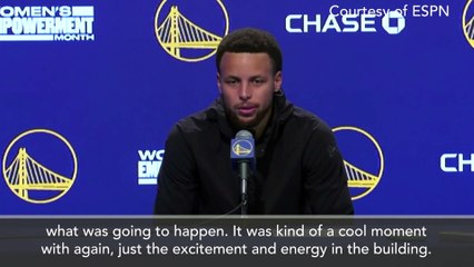 Steph Curry "excited" to be back after long injury layoff, but GS Warriors are beaten