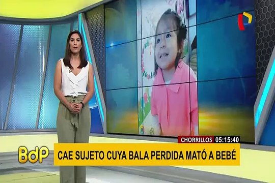 Capturan a presunto sicario que habría asesinado a niña de 2 años en Chorrillos