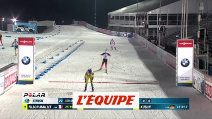 Boe vainqueur du sprint devant Fillon Maillet - Biathlon - CM (H)