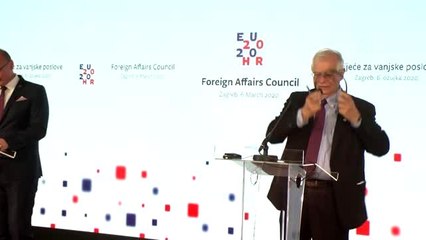 AB Dışışleri Bakanları olağanüstü toplantısı Hırvatistan'da yapıldı