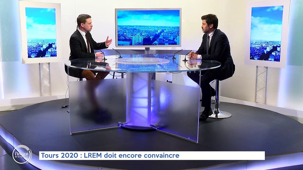 L'invité de la rédaction - 06/03/2020 - Benoist Pierre, candidat (LREM) à la mairie de Tours