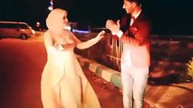 عريس وعروسه في بئر العبد في سيناء