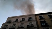 Sofocan un incendio en las inmediaciones de la Puerta del Sol