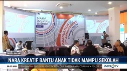 Media Group Dukung Nara Kreatif Bantu Anak yang Tidak Mampu Sekolah