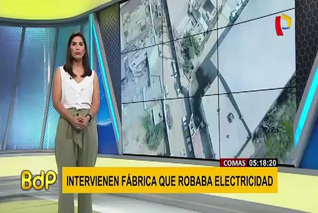 Comas: intervienen fábrica que robaba electricidad equivalente al consumo de 3 mil familias