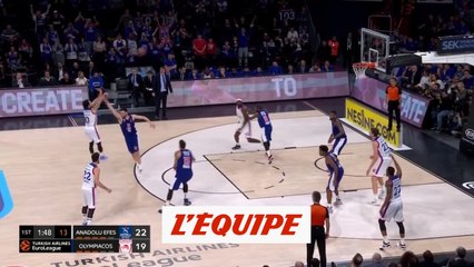 Larkin plante 40 points et éteint Olympiakos - Basket - Euroligue (H)