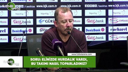 Sergen Yalçın: "Oyuncularımız kötü değil"