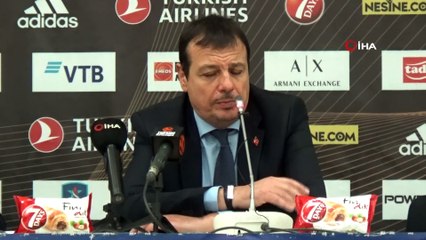 Ergin Ataman: “Fantastik basketbolla harika bir galibiyet aldık”