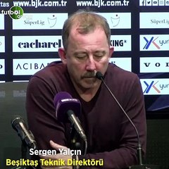 Sergen Yalçın'dan 'hurdalık' sorusuna 'öyle demeyelim, oyuncularımız kötü değil'