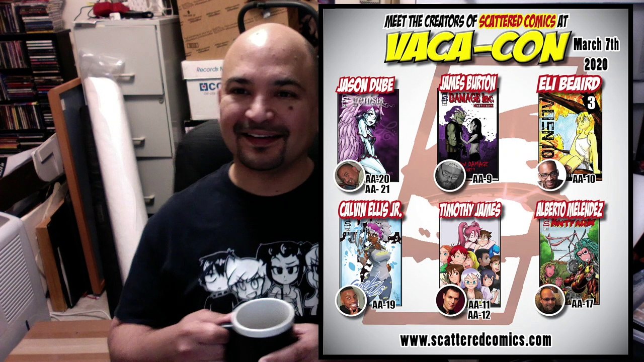 Friday Hang! (Prepping for VacaCon and Unboxing New Art)