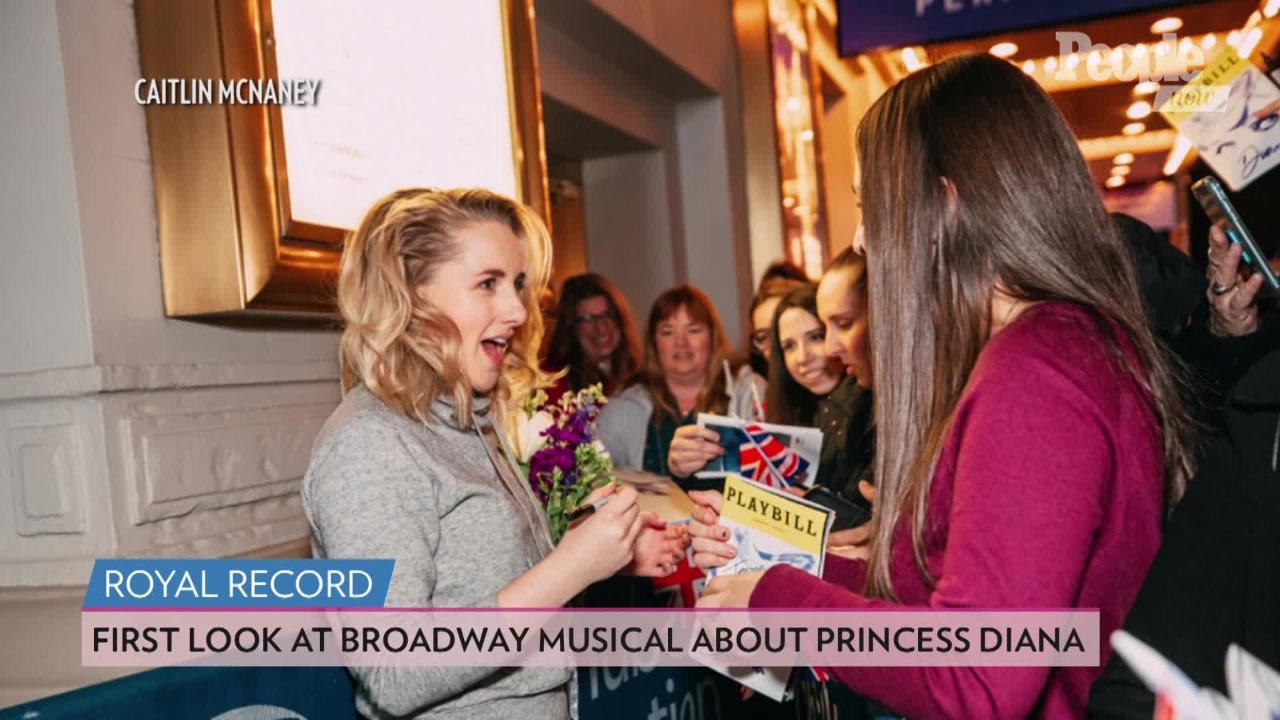 First Look: See Actress Jeanna de Waal in Character as Princess Diana in New Broadway Musical