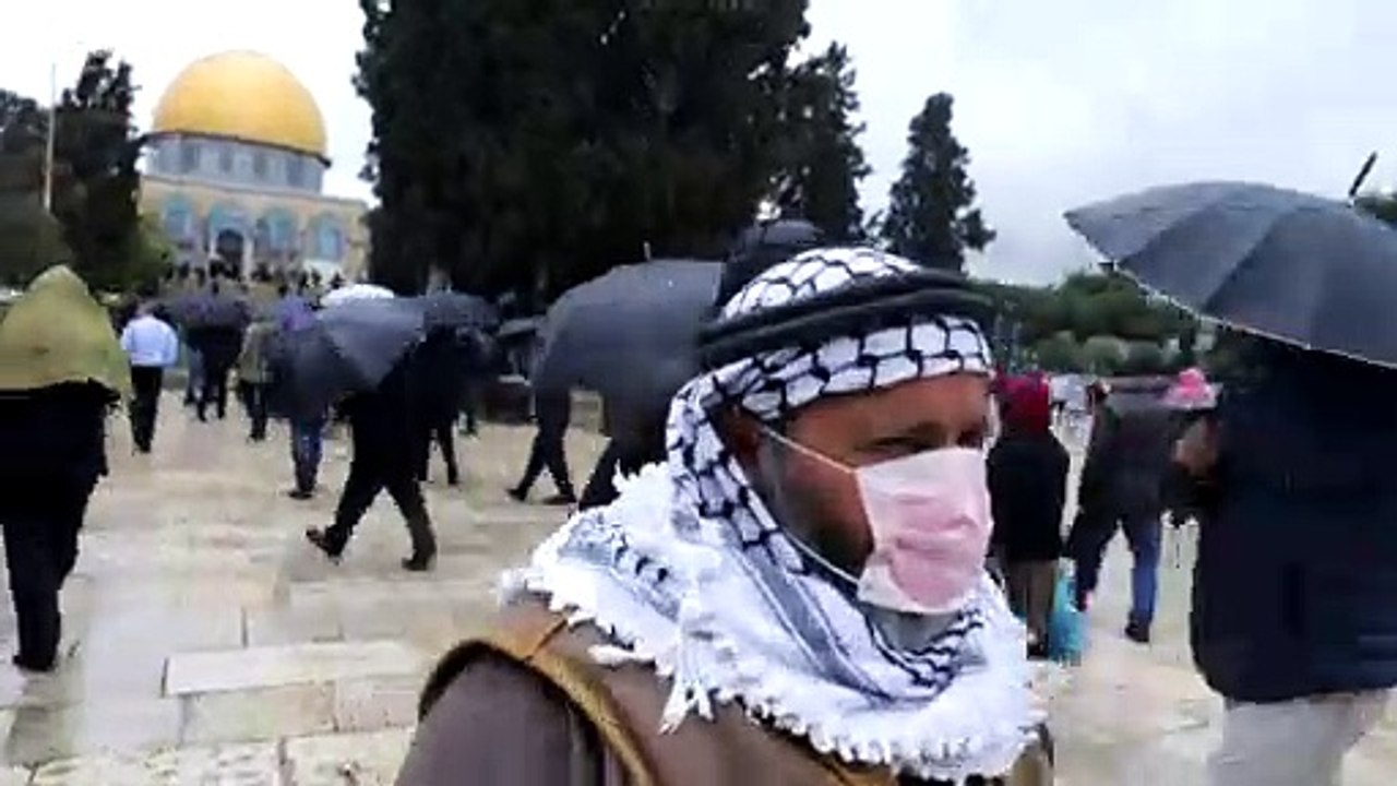 صلاة الجمعة في الأقصى: خطبة مقتضبة و20 ألف مصلي...