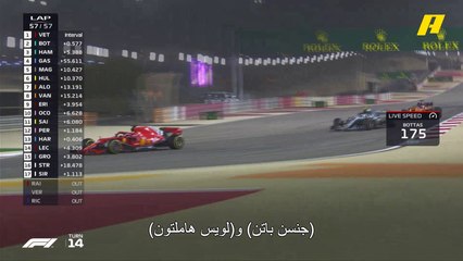 فيتيل يحقق فوزا لا ينسى في سباق البحرين 2018