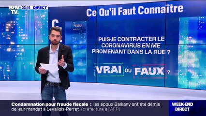 VRAI/FAUX - On répond à vos questions sur le coronavirus