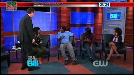 Bill Cunningham Show Here to confess to girlfriend that he's cheating with two other women