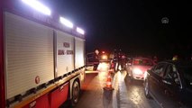 Mersin'de servis minibüsü ile otomobil çarpıştı: 1 ölü, 10 yaralı