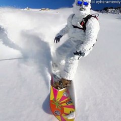 Yeti Carves Out Some Fresh Mountain Snow