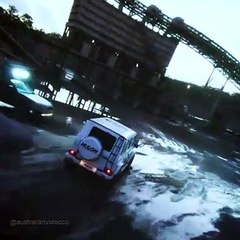 Racing Drone Chases a G Wagon in a Quarry