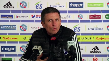 Thierry Laurey évoque les mesures du Racing contre le Coronavirus