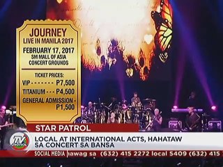 Local at International acts, hahataw sa concert sa bansa