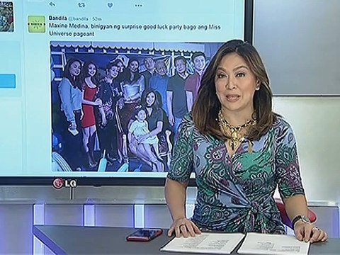 Maxine Medina, sinorpresa bago sumabak sa Miss Universe ngayong buwan