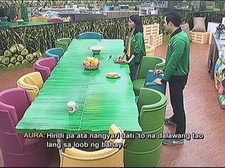 PBB7 Day 172: Aura at Tanner, masaya sa kanilang muling pagpasok sa bahay